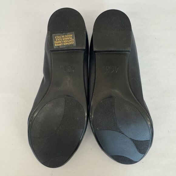 AGL Attilio Giusti Leombruni Navy Blue Ballet Flat Women EU 36.5 US 6.5 Beaded - Picture 13 of 16